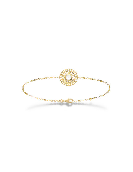 Bracelet Plaqué Or et Pierre de Lune Femme Tendance - Kiara